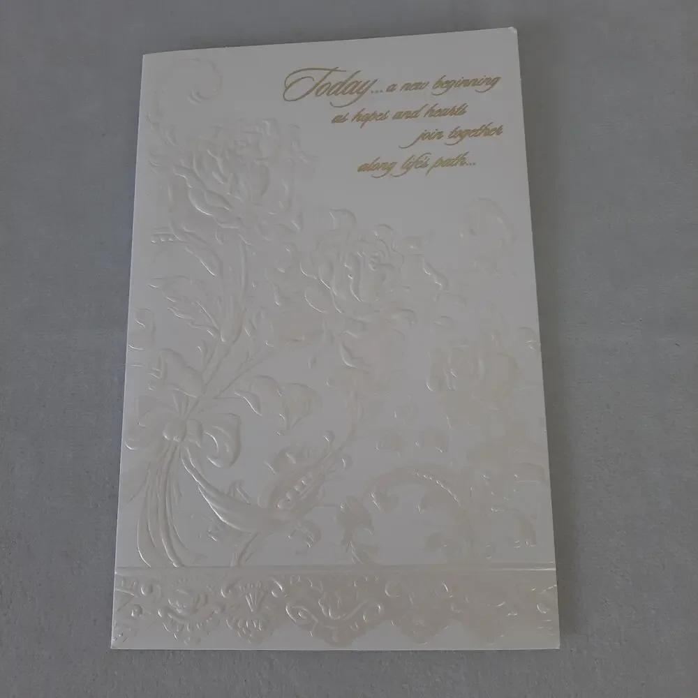 Paramount Greeting Cards Second Marriage Congrats 6 Cards/6 Envelopes